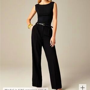 Women’s J Crew Size 0 Wide leg essential pant NWT
